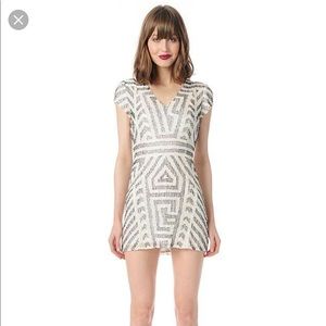 Parker beaded mini dress